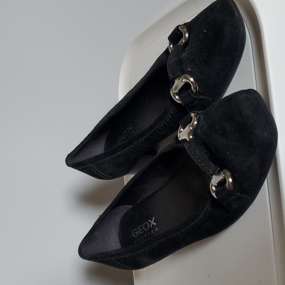 Geox Ballerina Flats with Gucci style horsebit